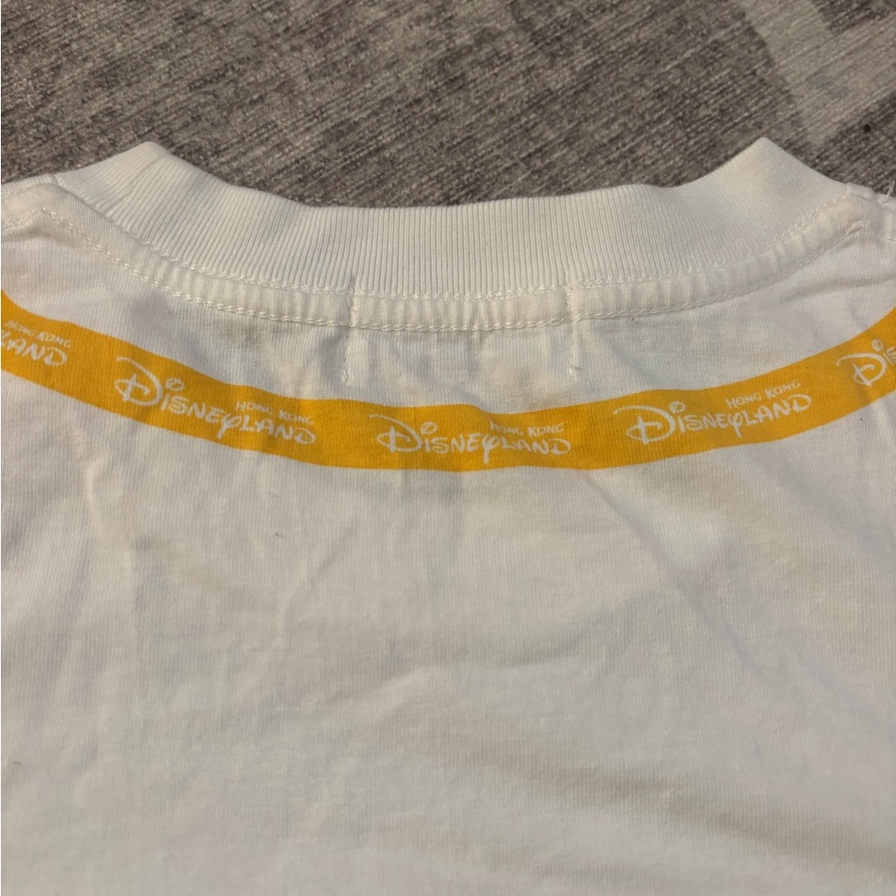 Disney White Tee with Iconic Logo